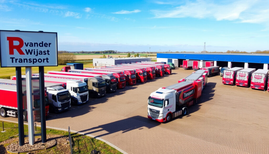 R van der Wijst Transport: locatie, eigenaar en wagenpark